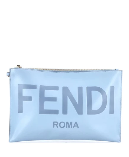 Женский клатч-кошелек Pre-Owned Fendi, синий