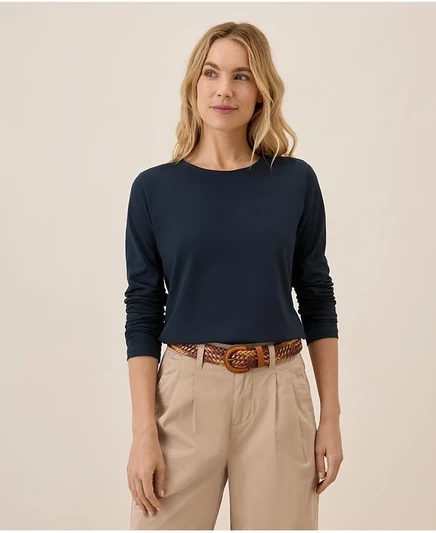 Женский лонгслив Pact Luxe Stretch, синяя