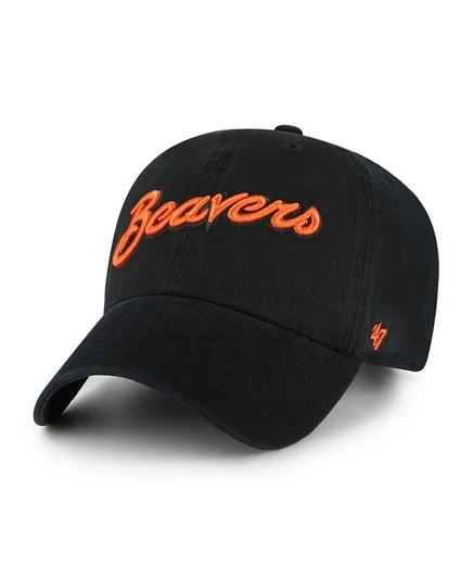 Мужская кепка 47 Brand Clean Up Oregon State Beavers, черная