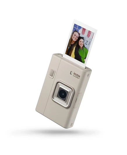 Камера Fujifilm Instax Mini LiPlay+ гибридная, синяя