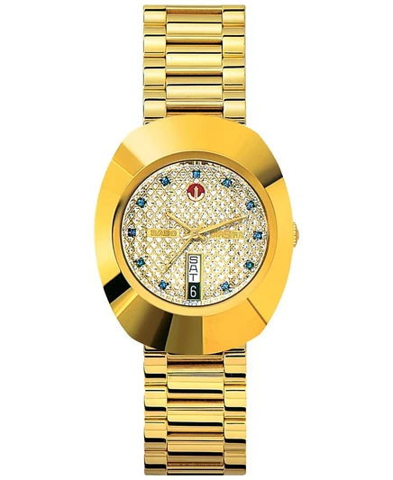 Мужские часы Rado Original DiaStar 35 мм, золотистые