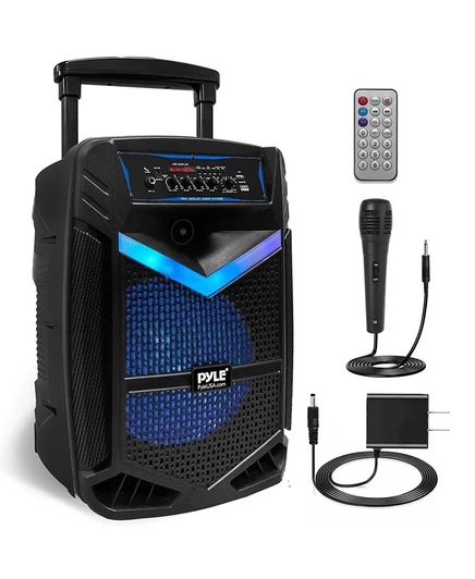 Портативная колонка Pyle 15″ Bluetooth PA 1200 Вт, черная