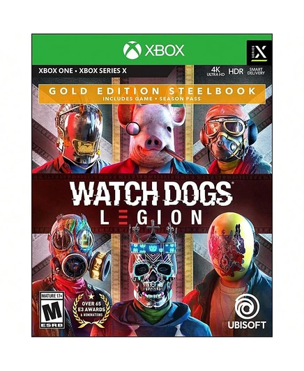 Видеоигра Watch Dogs Legion Gold Steelbook для Xbox One