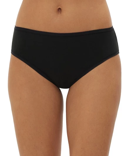Женские хипстеры Gap GPW00277M хлопок стрейч, черные