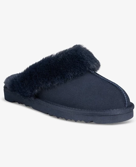 Женские тапочки Style & Co Rosiee, замшевые, синие