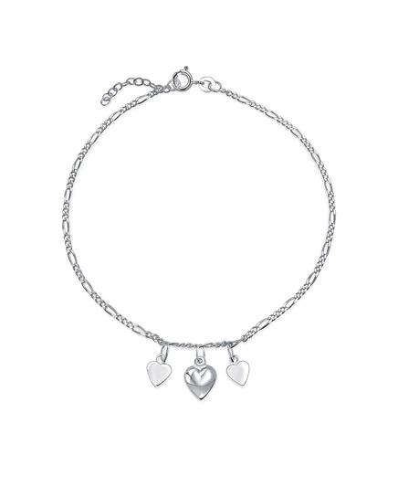 Браслет на щиколотку Bling Jewelry серебро .925, 23–25 см