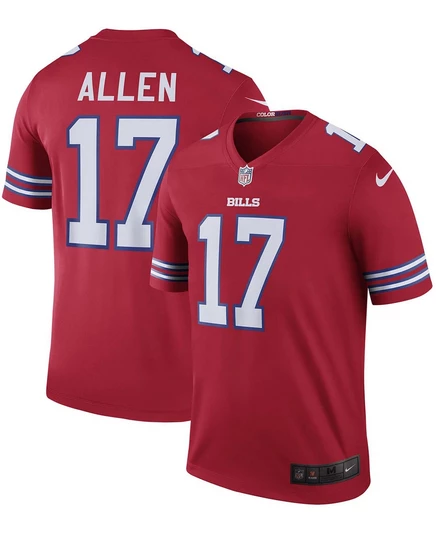 Мужская майка Josh Allen Buffalo Bills Color Rush Legend red