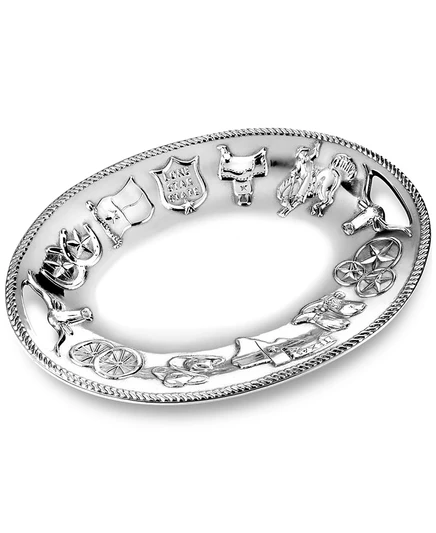 Серебряный поднос Wilton Armetale с техасской ручкой