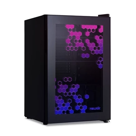 Минихолодильник NewAir Prismatic 85 банок с RGB, черный