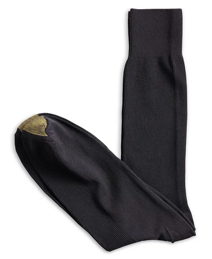Мужские носки Gold Toe Metropolitan, 3 пары, черные
