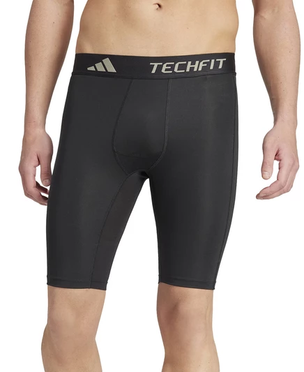Мужские компрессионные шорты Adidas Tech-Fit, черные
