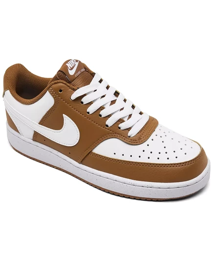  Женские повседневные кроссовки Court Vision Low Next Nature от Finish Line light tan/white