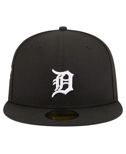 Мужская бейсболка New Era 59FIFTY Detroit Tigers, черная