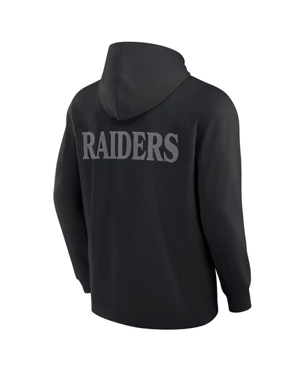 Мужская толстовка Fanatics Las Vegas Raiders, черная