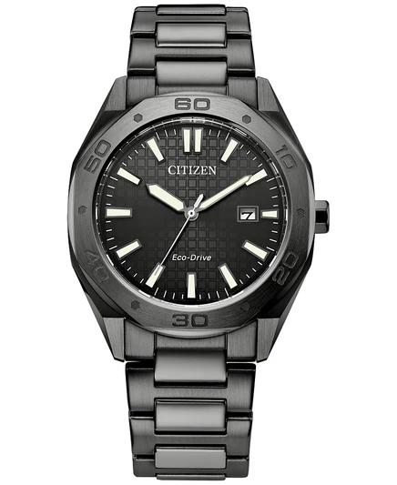 Мужские часы Citizen Eco-Drive Weekender 41 мм, серые