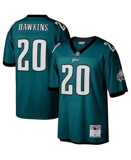 Мужское джерси Mitchell & Ness Brian Dawkins 1996 Legacy, зеленое