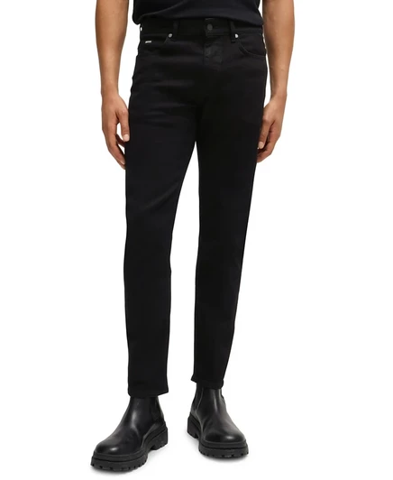 Hugo Boss Мужские джинсы зауженного кроя black