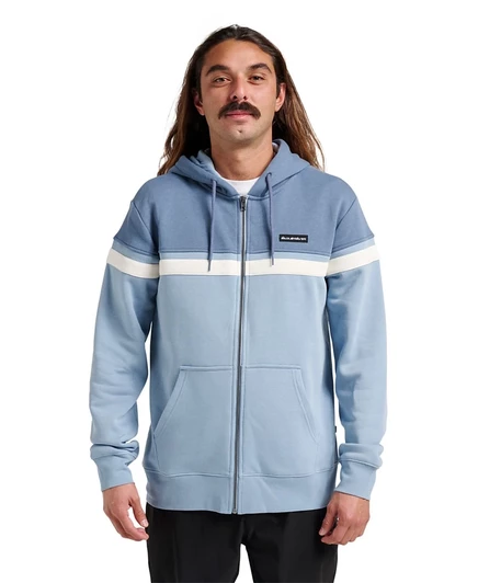 Мужская толстовка Quiksilver на молнии, синяя