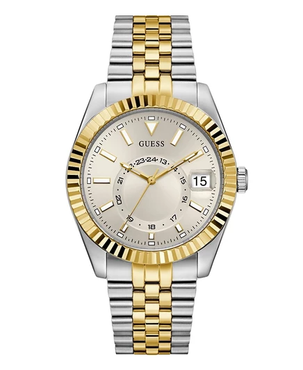Мужские часы Guess, 42 мм, двухцветные