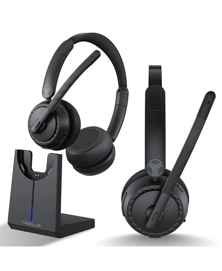 Гарнитура TREBLAB C7-Pro Bluetooth, чёрная