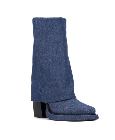  Женские высокие сапоги Virgo medium blue
