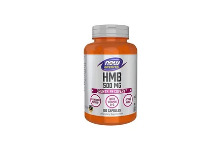 Now Foods HMB ,500 мг ,120 овощных капсул белого цвета