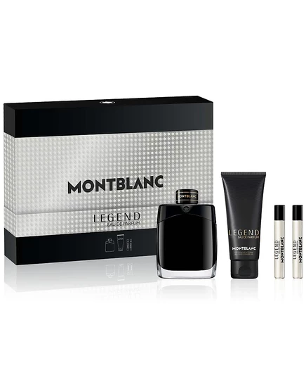 Мужской парфюмерный набор Montblanc Legend, 4 предмета