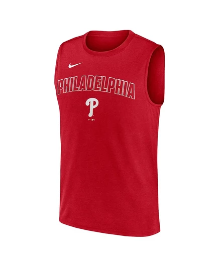 Мужская майка Nike Knockout Philadelphia Phillies, красная