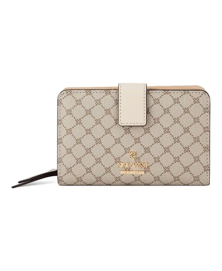 Женский кошелек Nine West Luela French мини, песочный