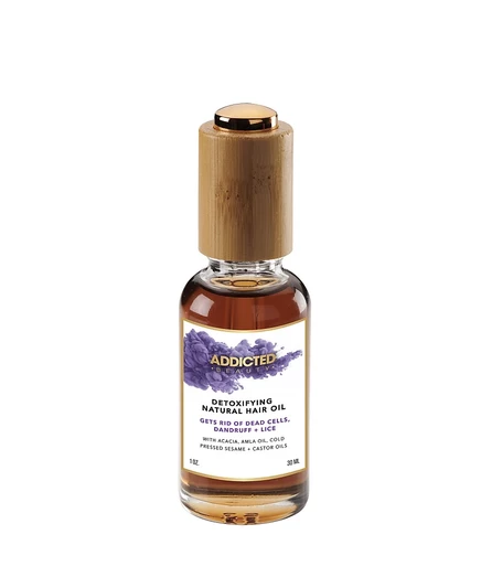 Масло Addicted Beauty для очищения волос, золотистое