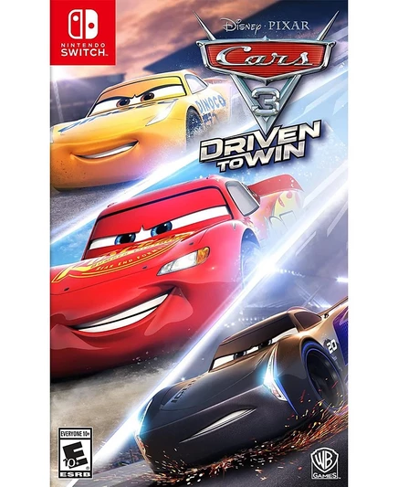 Игра Nintendo Cars 3: Driven to Win для Switch, белая