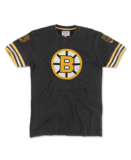 Мужская футболка American Needle Boston Bruins, черная