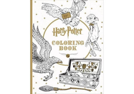 Книга-раскраска Harry Potter, Scholastic