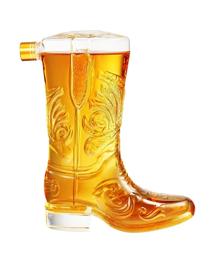 The Wine Savant Western Cowboy Boot, 27 унций. Графин белый