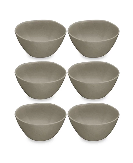 Набор мисок Abode Homewares Planta 15 см, 6 шт, бежевые