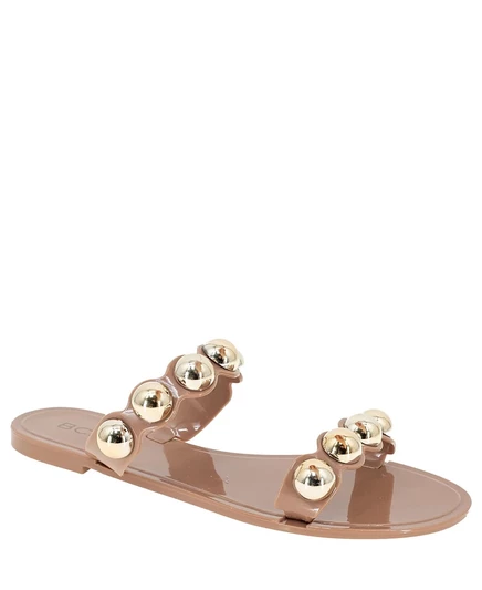 Женские сандалии BCBG Nicola резиновые, коричневые
