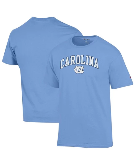 Мужская футболка Champion North Carolina Tar Heels, голубая