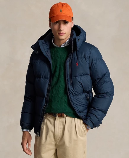 Мужской пуховик The Gorham collection navy