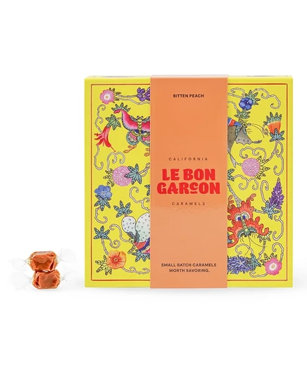 Карамель Le Bon Garcon Bitten Peach, 170 г