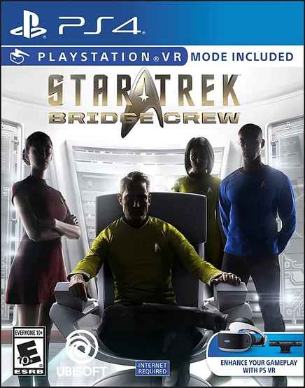 Видеоигра Ubisoft Star Trek: Bridge Crew для PS4, поддержка PS VR