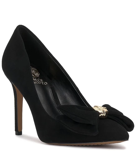 Женские туфли-лодочки Haylez на высоком каблуке с бантом от Vince Camuto, черные