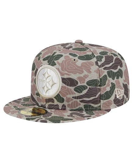 Мужская бейсболка New Era 59FIFTY Pittsburgh Steelers, зеленая