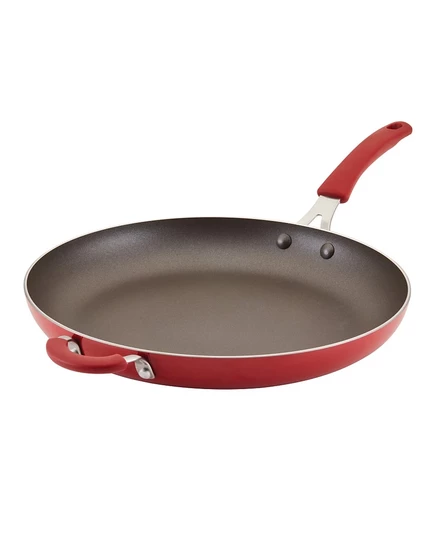 Сковорода Rachael Ray Cook + Create 14″ антипригарная, красная