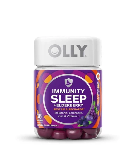 Биодобавка Olly Immunity Sleep с бузиной, 36 шт.