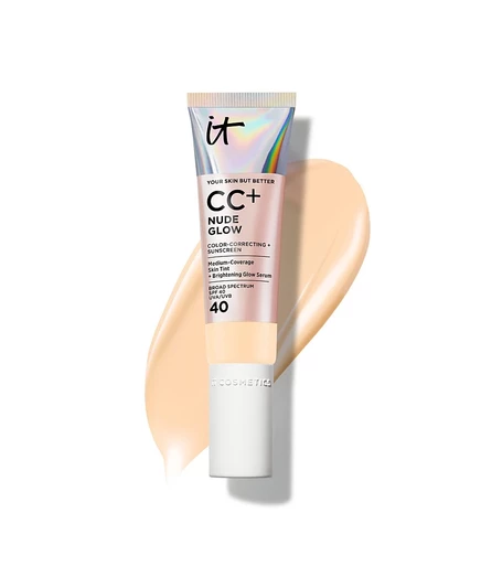 Тональный крем IT Cosmetics Nude Glow SPF 40, светлый
