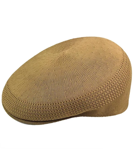 Мужская плоская кепка Kangol Tropic 504 Ventair, бежевая