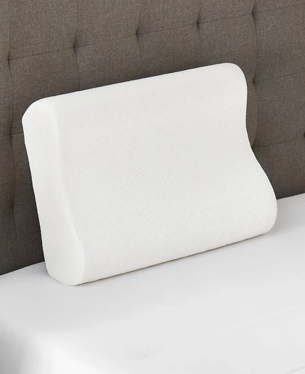 Подушка ProSleep Classic Support Memory Foam, контурная белая