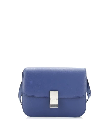 Женская сумка Pre-Owned Celine Medium Classic Box, синяя