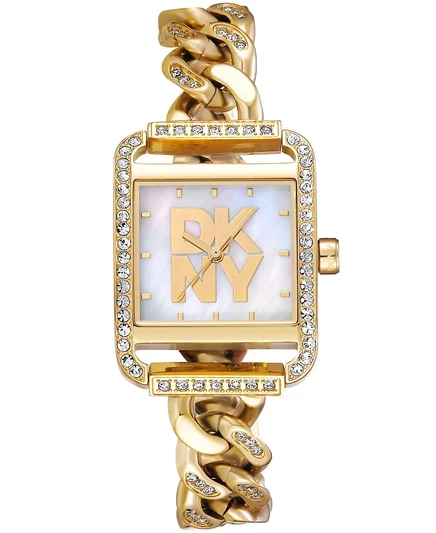 Женские часы DKNY City Glitz 35 мм, золотистые
