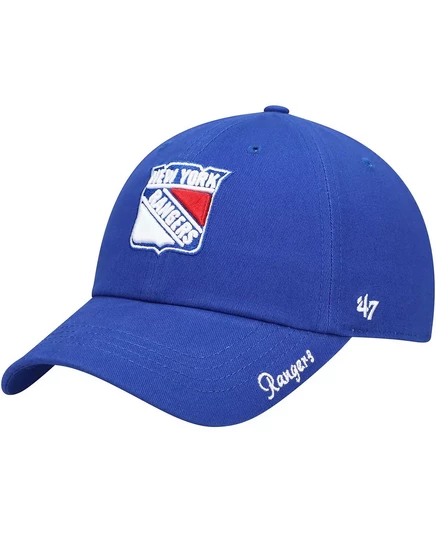 Женская кепка 47 Brand New York Rangers Miata, синяя